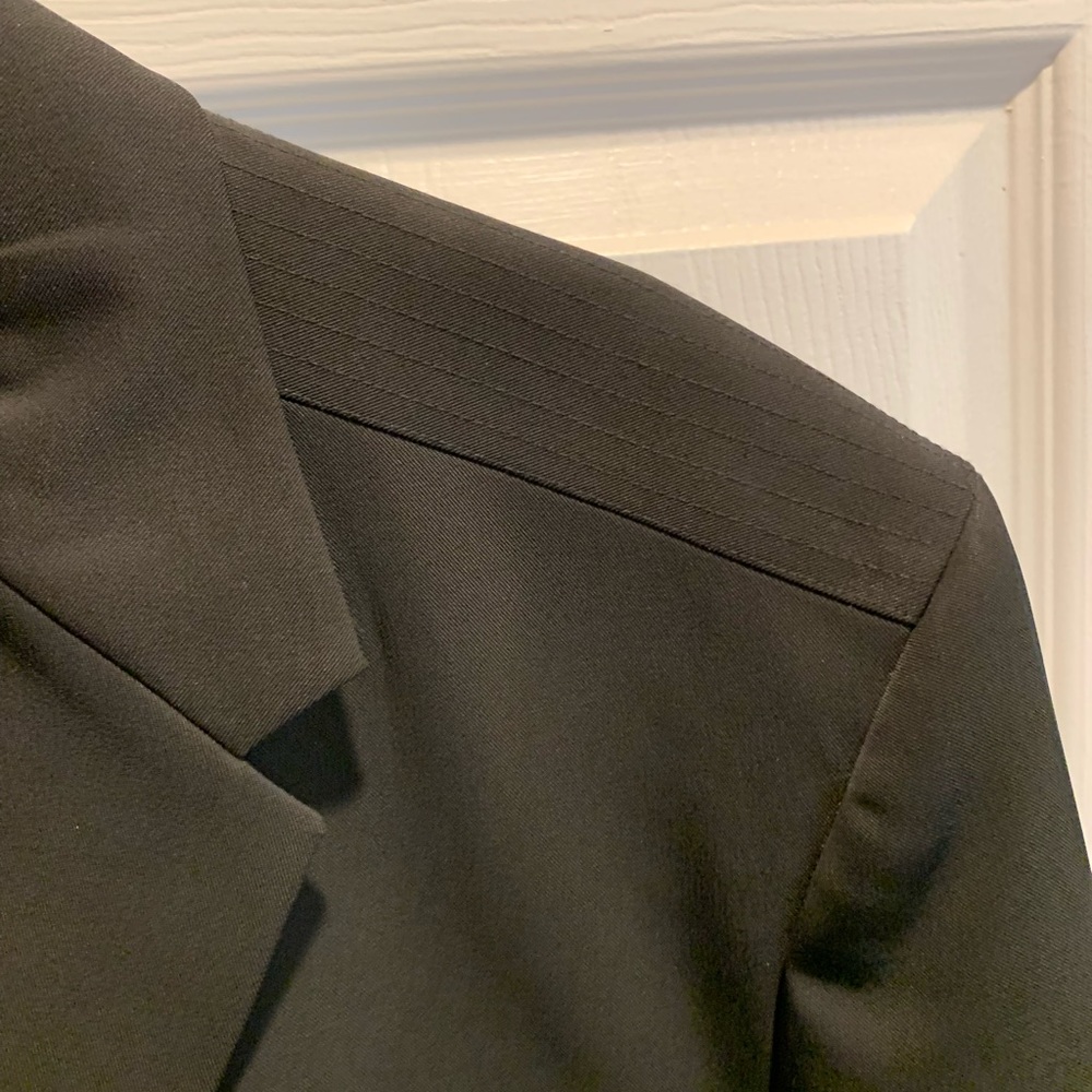 Calvin Klein black sport coat - Picture 6 of 6